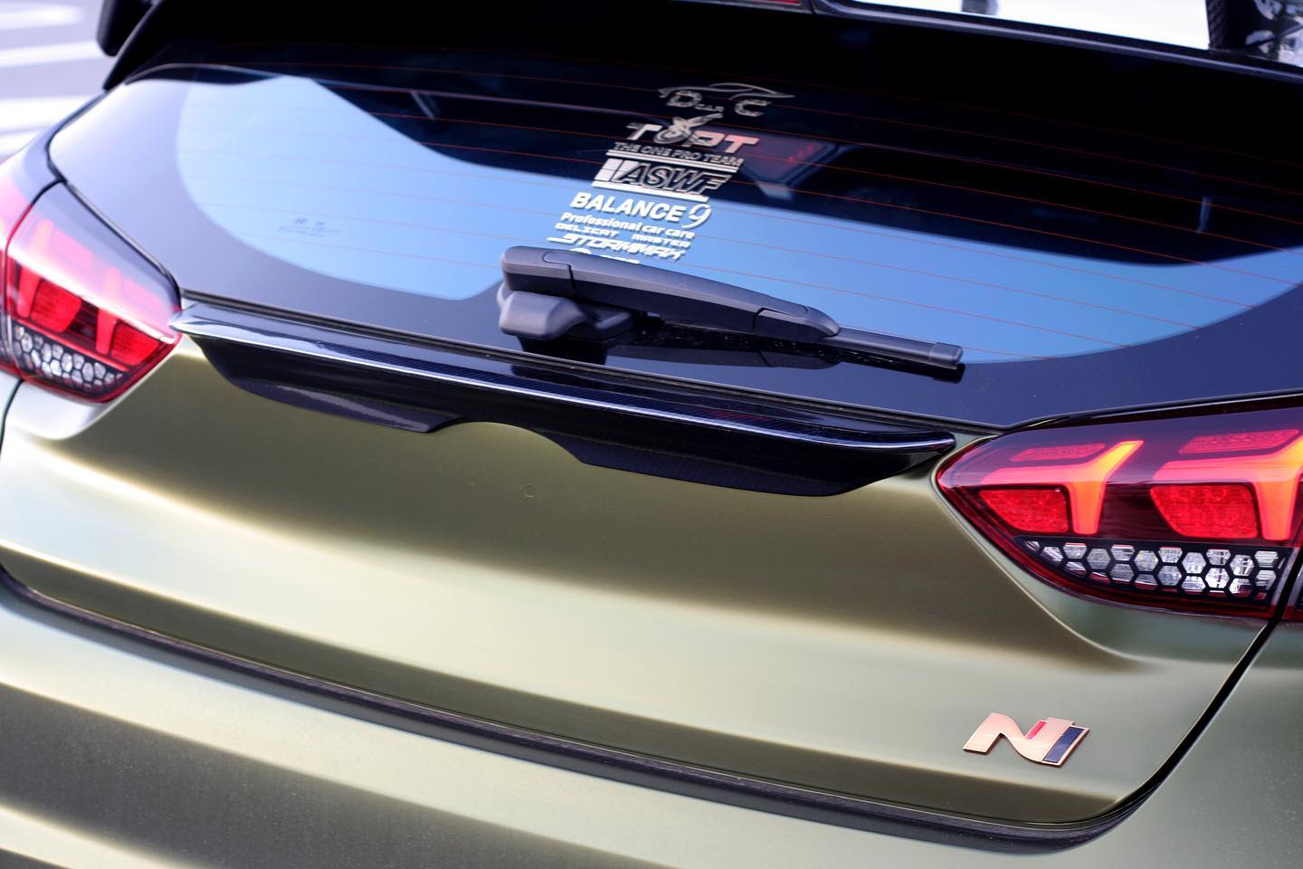 UNR Performance Trunk Lip Spoiler for Veloster JS 2018+ / Veloster N