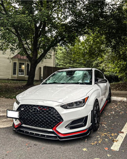 UNR Performance Front Splitter for Hyundai Veloster N