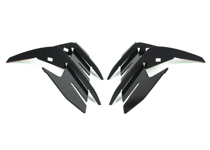 CONVOY Front Bumper Canards for Hyundai Elantra N 2021-2024  [Partial CF Wrap]