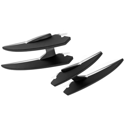 CONVOY Front Bumper Canards VER.2 for Kia Stinger [Matte Black]