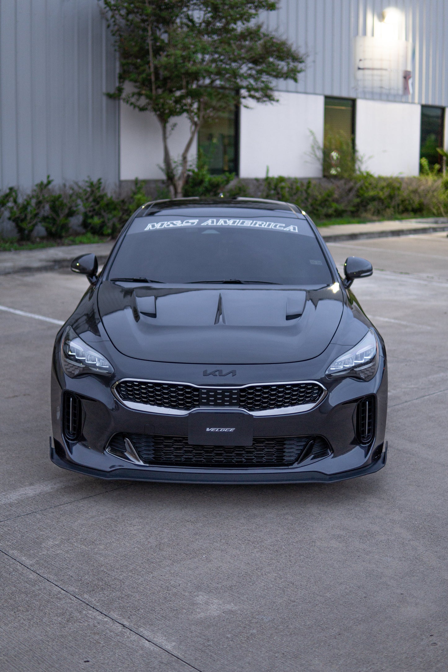 VELOCE Type GT Full Aero Splitter Kit (Front + Side + Rear) for Kia Stinger 2022+ GT & GT-Line Models