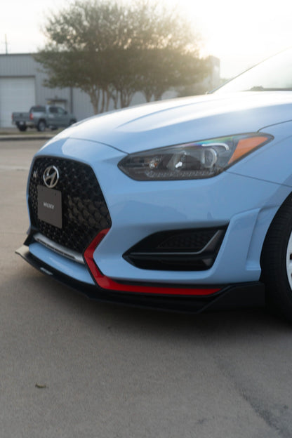 VELOCE Front Wing Air Dam Splitter for Hyundai Veloster N 2019+