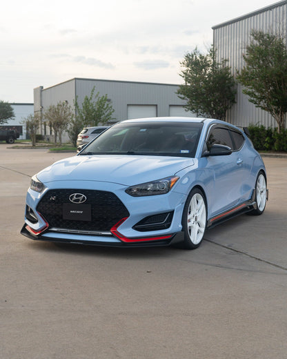 VELOCE Front Bumper Canards for Hyundai Veloster N 2019+