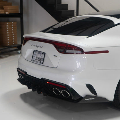 VELOCE Rear Spats and Diffuser + Fins Set for Kia Stinger 2022+ GT & GT-Line Models