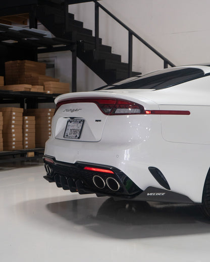 VELOCE Rear Spats and Diffuser + Fins Set for Kia Stinger 2022+ GT & GT-Line Models