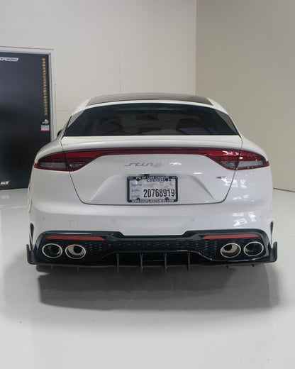 VELOCE Rear Spats and Diffuser + Fins Set for Kia Stinger 2022+ GT & GT-Line Models