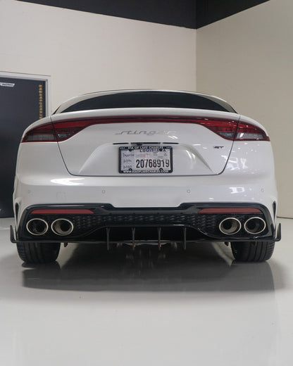 VELOCE Rear Spats and Diffuser + Fins Set for Kia Stinger 2022+ GT & GT-Line Models