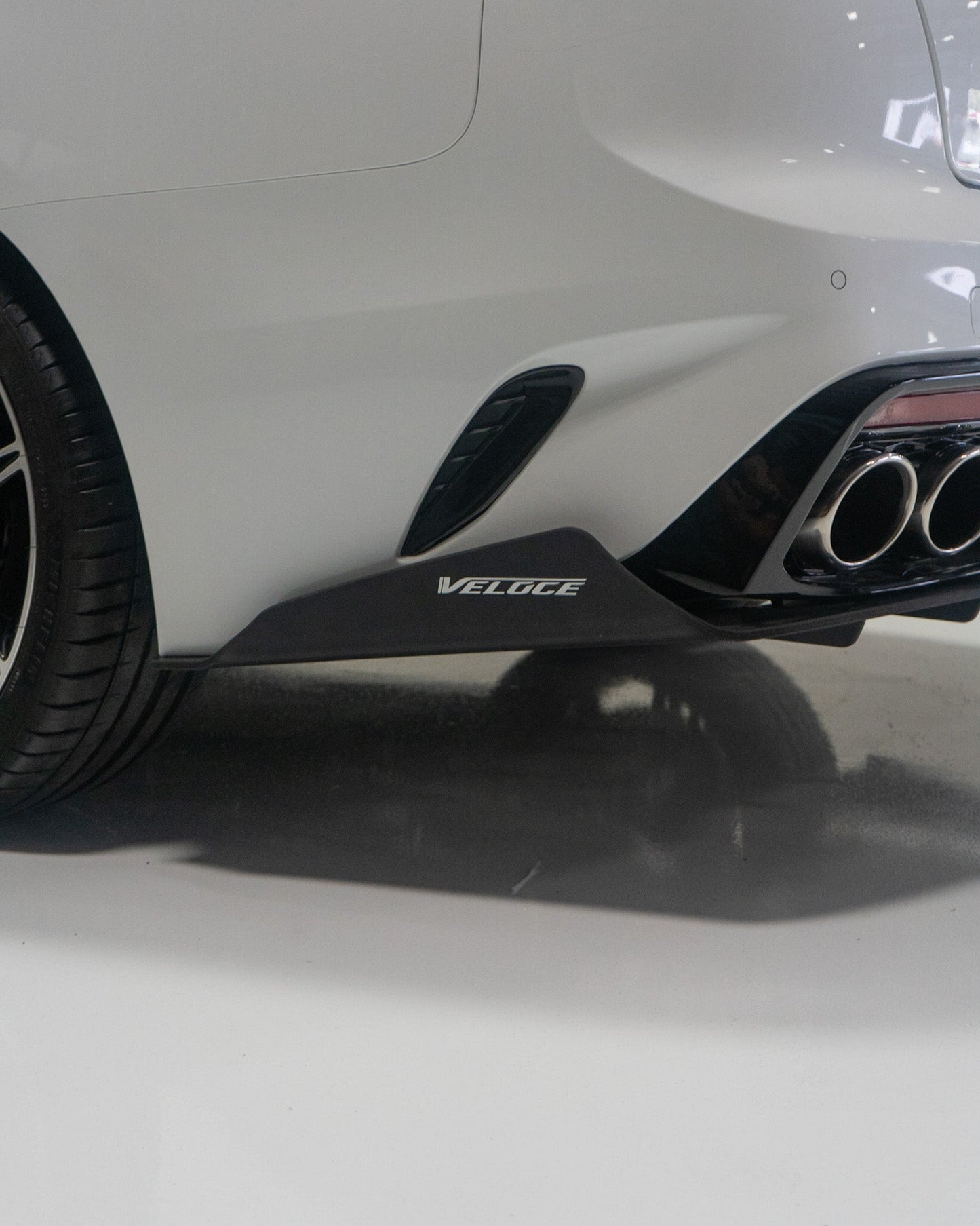 VELOCE Rear Spats and Diffuser + Fins Set for Kia Stinger 2022+ GT & GT-Line Models