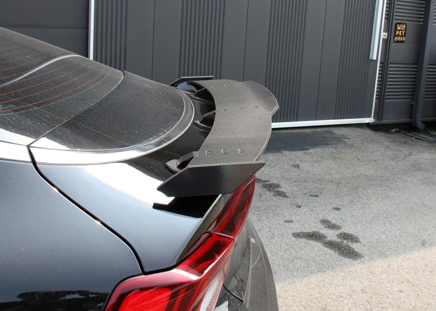 CONVOY Trunk Wing Spoiler Ver.3 for Kia K5 DL3 2021+ [Partial CF Wrap]