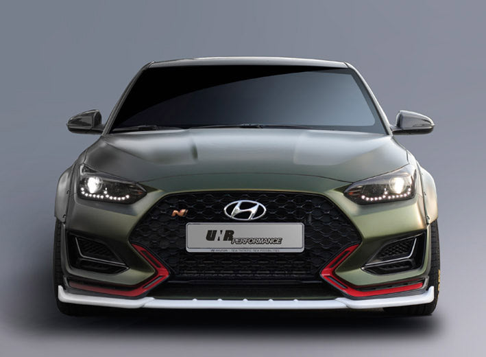 UNR Performance Front Splitter for Hyundai Veloster N