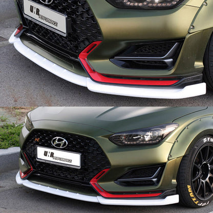 UNR Performance Front Splitter for Hyundai Veloster N