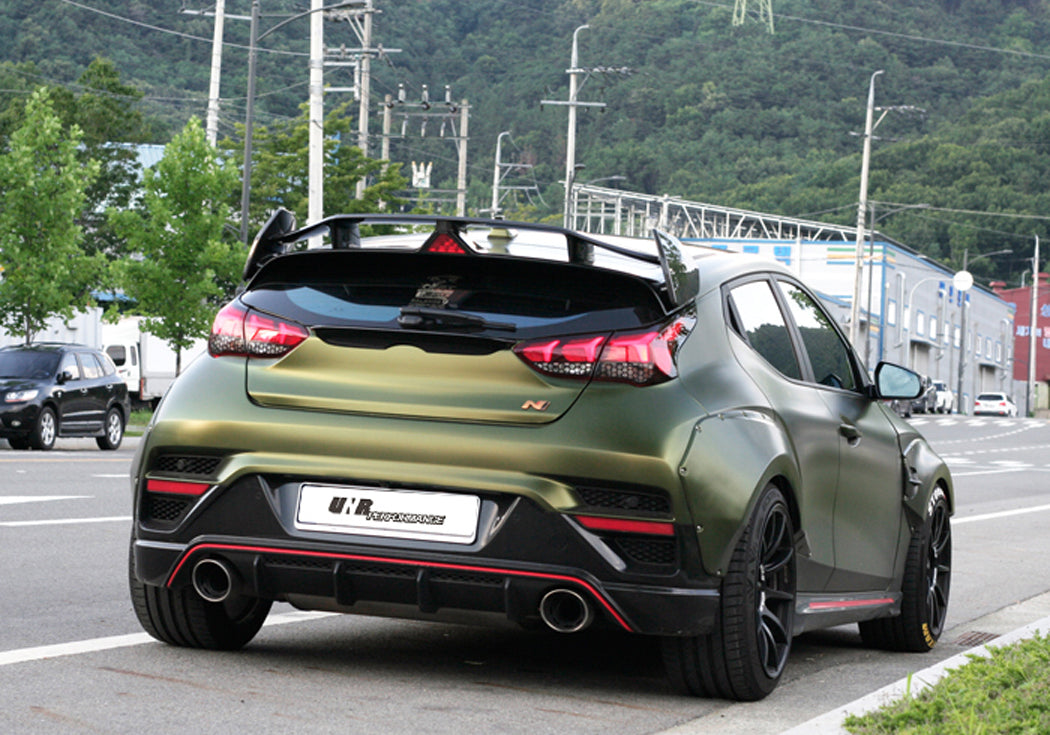 UNR Performance Trunk Lip Spoiler for Veloster JS 2018+ / Veloster N