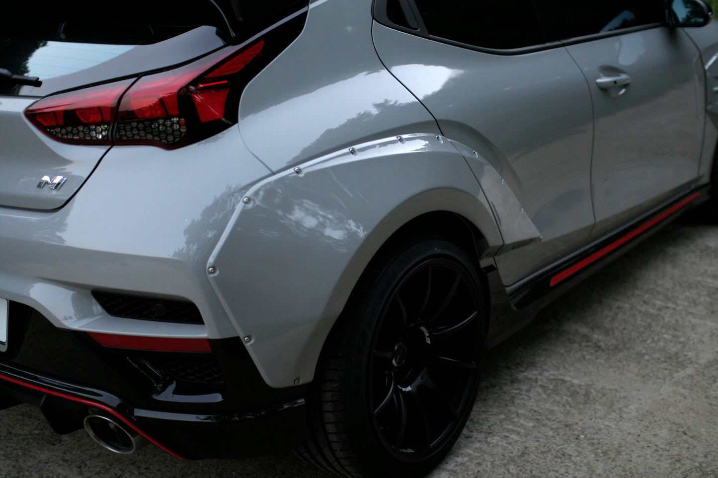 UNR Performance Widebody Fender Flares for Hyundai Veloster N