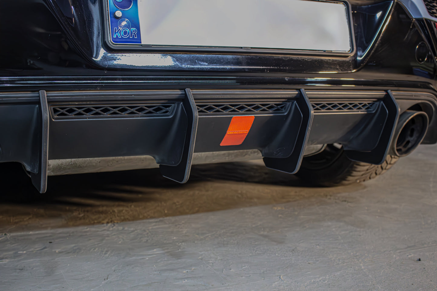 VELOCE Rear Diffuser Fin for Hyundai Veloster N 2019+