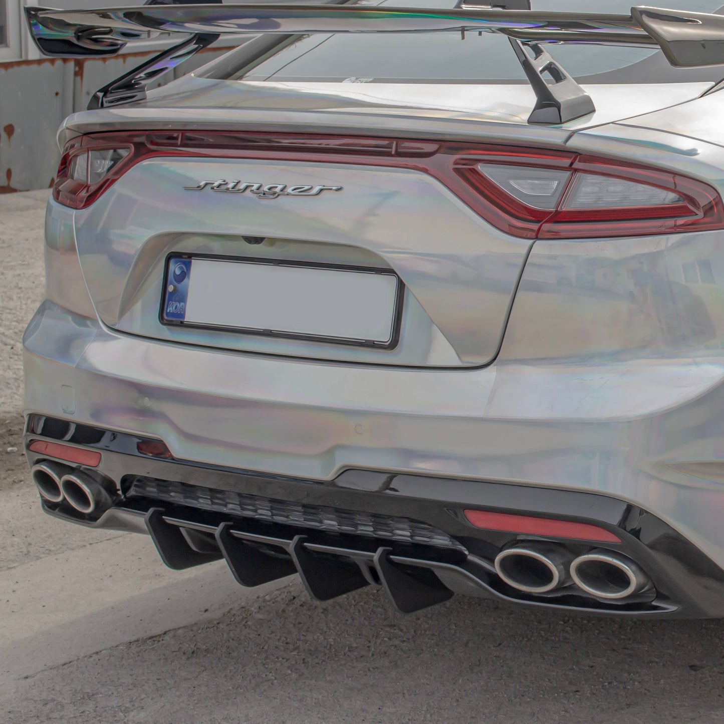 VELOCE Rear Diffuser Fin for Kia Stinger 2018-2021 GT & GT-Line Models