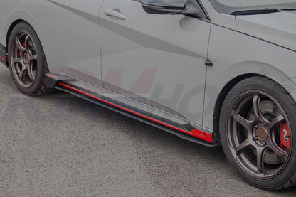 VELOCE Side Wing Splitter for Hyundai Elantra N 2024+