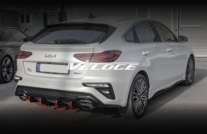 VELOCE Rear Diffuser Fin for Kia K3 GT