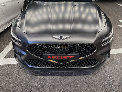 VELOCE Front Wing Air Dam Splitter for Genesis G70 2022+